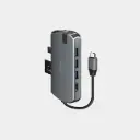 Energea Aluhub HDPro 8 in 1 USB-C Hub, Gunmetal