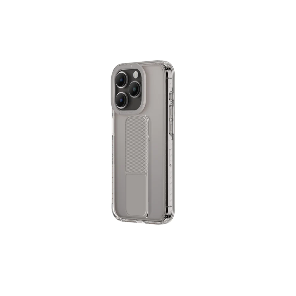 AMAZING THING  IPHONE 15 PRO TITAN PRO HOLDER DROP PROOF CASE, GREY