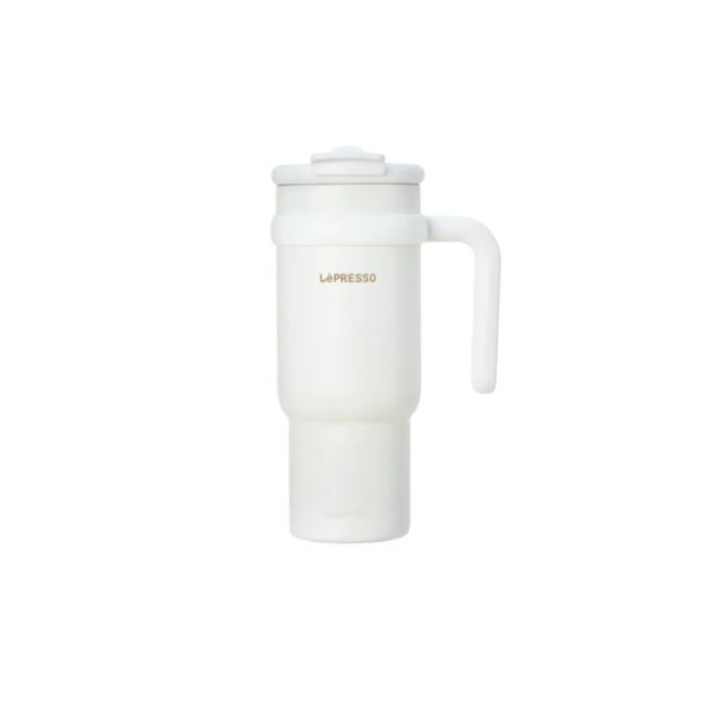LePresso Thermo Flast Insulated Mug, White