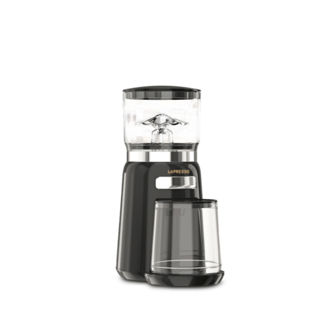 LePRESSO High Performance Coffee Bean Grinder, Black