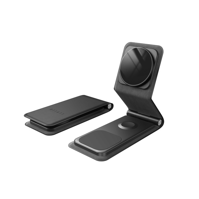 Levelo Arch Trio MagSafe Wireless Charging Stand, Black