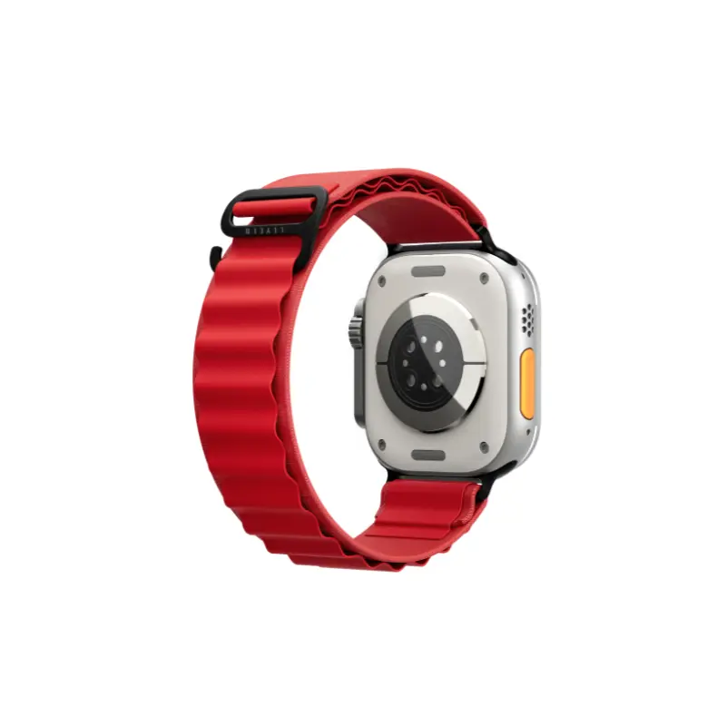 Levelo Apple Watch 45|49mm Ace Loop Nylon Strap, Red