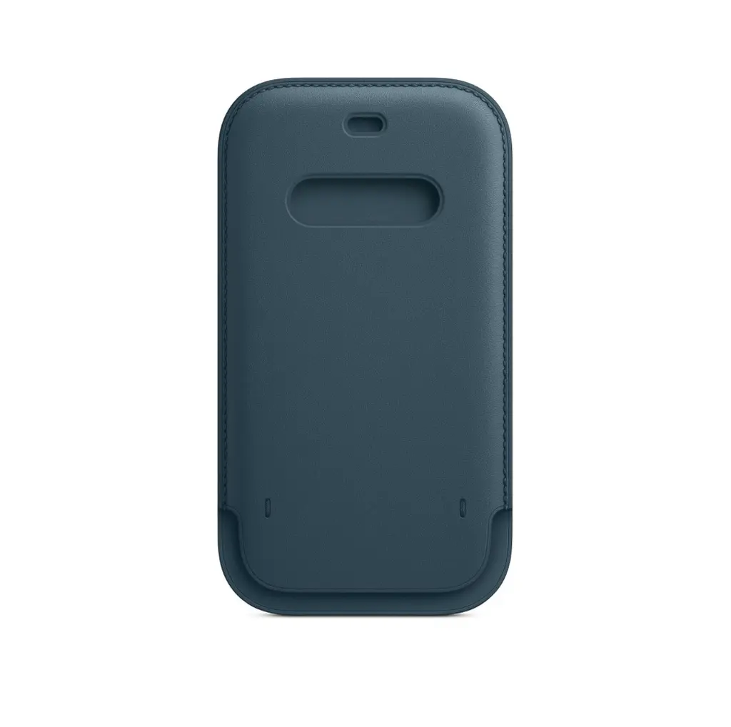 Apple iPhone 12 | 12 Pro Leather Sleeve with MagSafe - Baltic Blue
