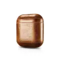 More.Plus AirPods Oil Wax Leather Case Brown