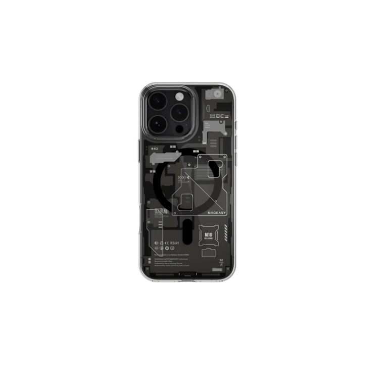 MagEasy Xray M iPhone 16 Pro, Ash