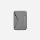 Moft Snap On iPhone Stand & Wallet Movas, Cool Grey