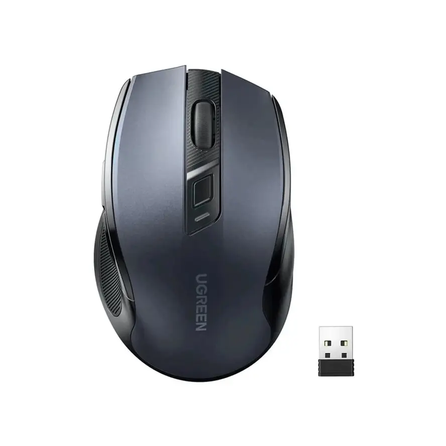UGREEN Ergonomic Optical Mouse, Black