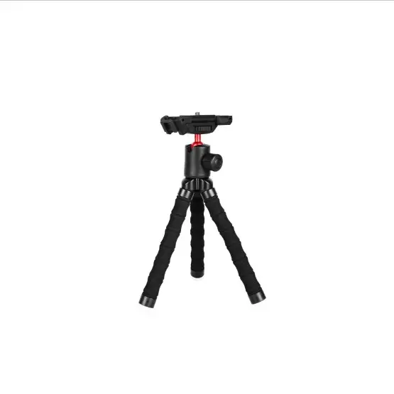 Porodo Table Tripod with Phone Holder. Black