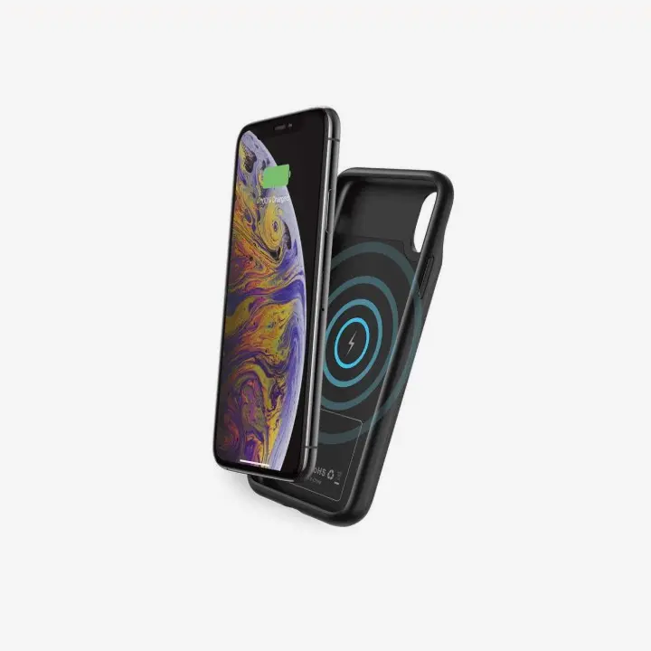 Porodo Wireless Battery Case for iPhone X, Xs Black