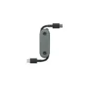 Native Union Pocket 60W USB-C to USB-C Cable, Slate Green