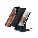 Powerology 10000mAh 2 in 1 Fast Wireless Powerbank Black