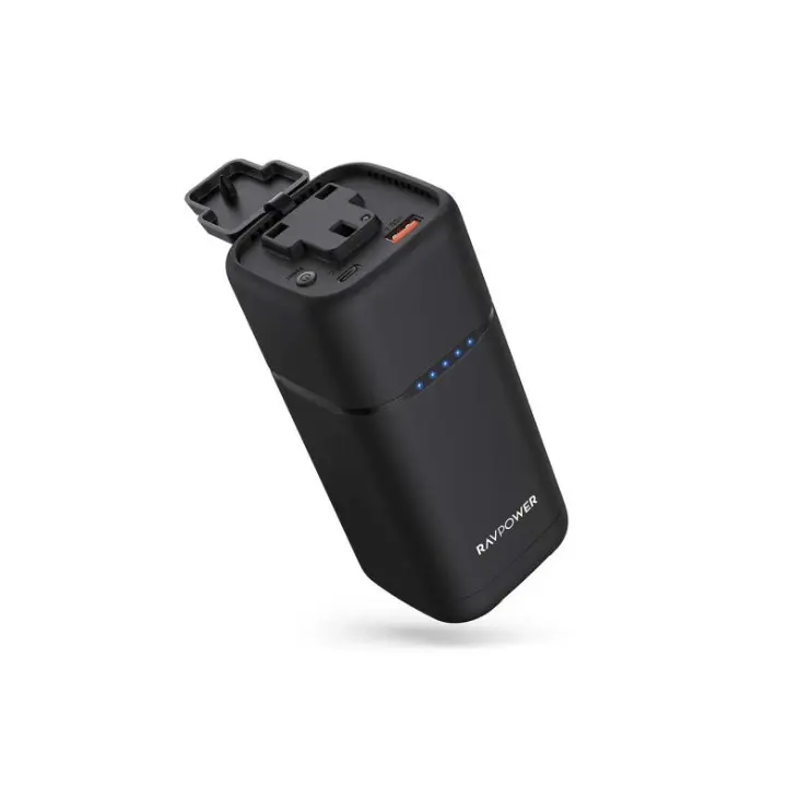 RavPower 80W PD Pioneer 2 Port Power House, Black