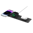 شاحن محمول 3 في 1 تريو تشارج بقوة 15 واط من سويتش ايزي - لون أسود