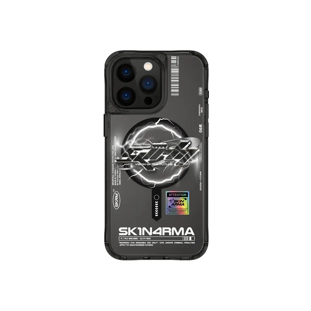 SKINARMA IPHONE 15 PRO BOLT, BLACK
