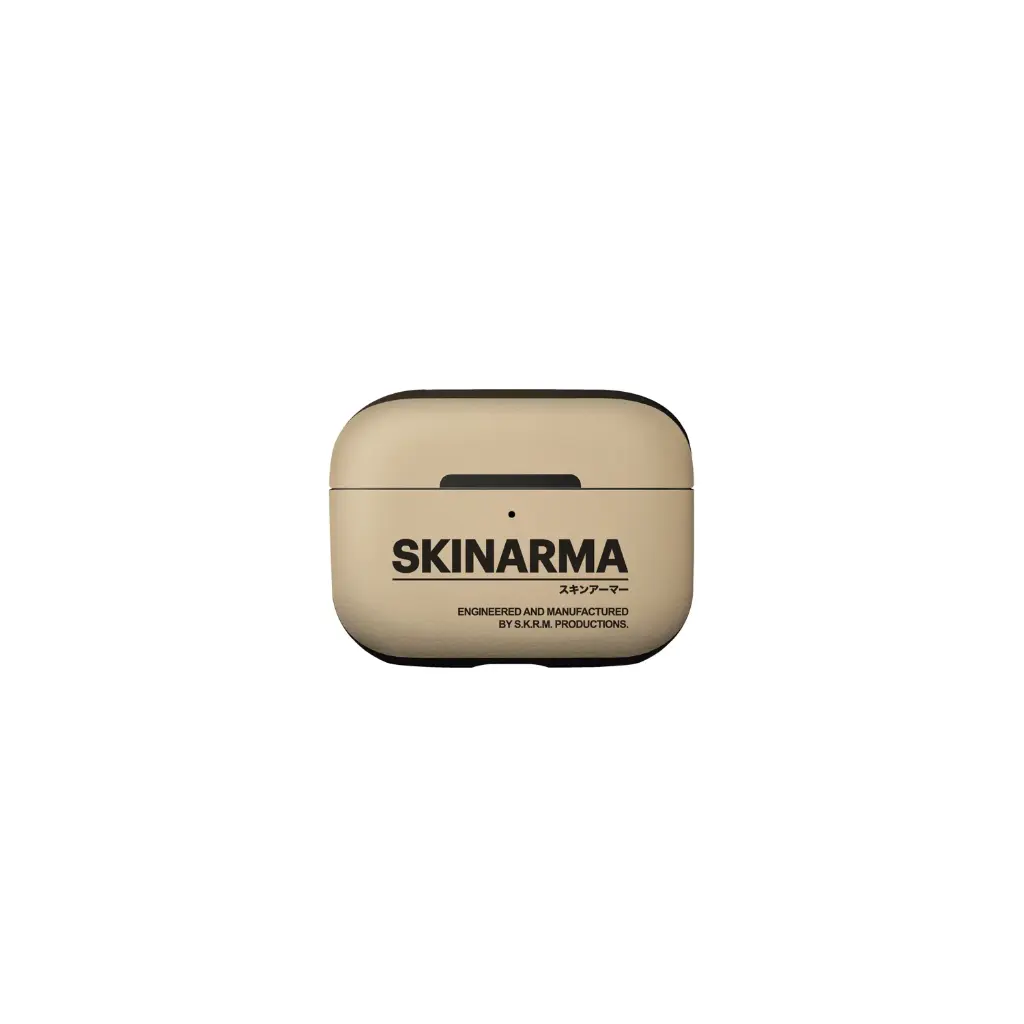 SKINARMA AIRPODS PRO 2  SPUNK LEATHERETTE, BEIGE