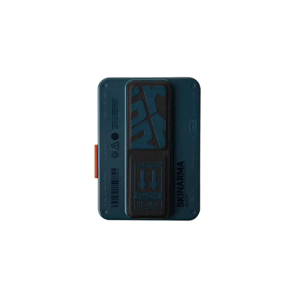 SKINARMA MIRAGE CARD HOLDER WITH GRPSTAND, SPUNK BLUE