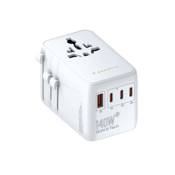 Smartix Premium International Travel Adaptor 140W - GEN 2