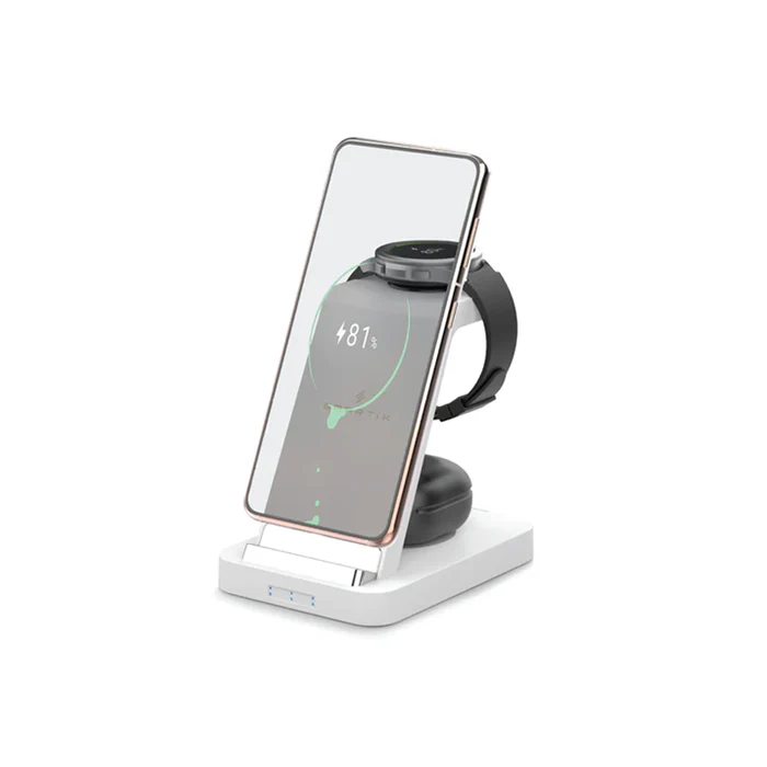 Smartix SMSD01 Premium 3 in 1 Wireless Charging dock for samsung devices