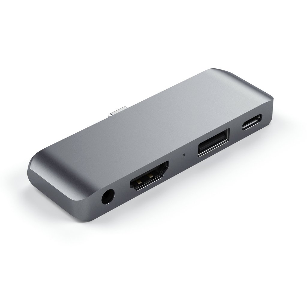 SATECHI TYPE-C MOBILE PRO HUB FOR IPAD & TYPE C SMARTPHONES SPACE GRAY