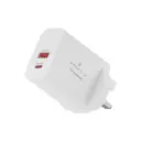 Smartix Premium UK Wall Adapter 45W GaN, White 