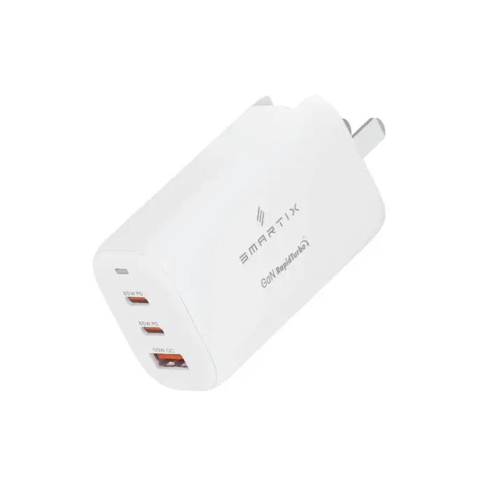 Smartix Premium 65W GaN Wall Adaptor Gen 2, White