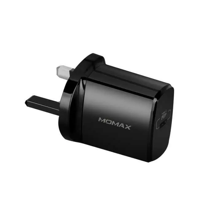 Momax ONE Plug 1-Port Type-C PD Charger - Black