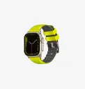UNIQ APPLE WATCH 49|45MM LINUS SILICON STRAP, LIME GREEN