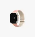 UNIQ APPLE WATCH STRAP 49|45|44|42MM REVIX EVO, CREPE PINK/IVORY