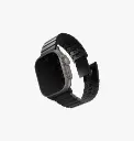 UNIQ APPLE WATCH 49|44|42MM STROVA MAG STEEL LINK BAND, BLACK