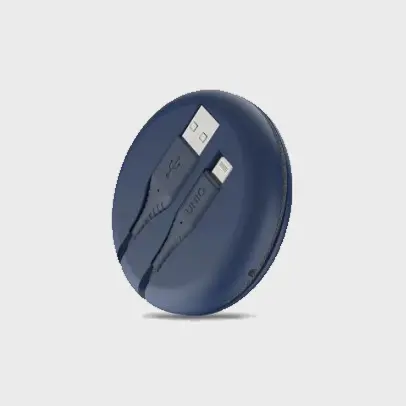 Uniq Halo 1.2m USB-A to Lightning cable Blue