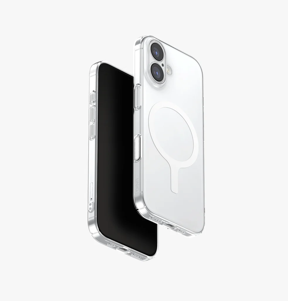UNIQ Airsuit iPhone 17, Glossy Clear White
