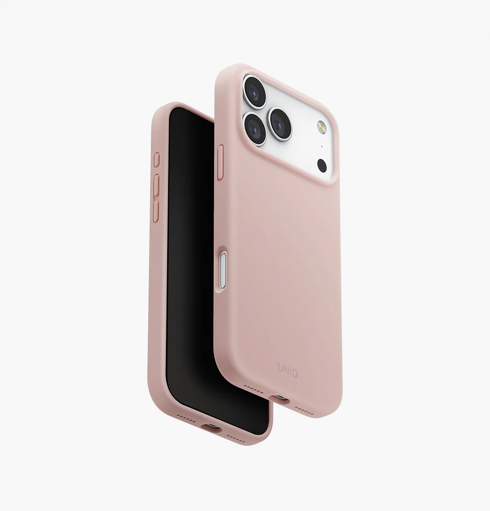 UNIQ Lino iPhone 17 Pro Max, Blush Pink
