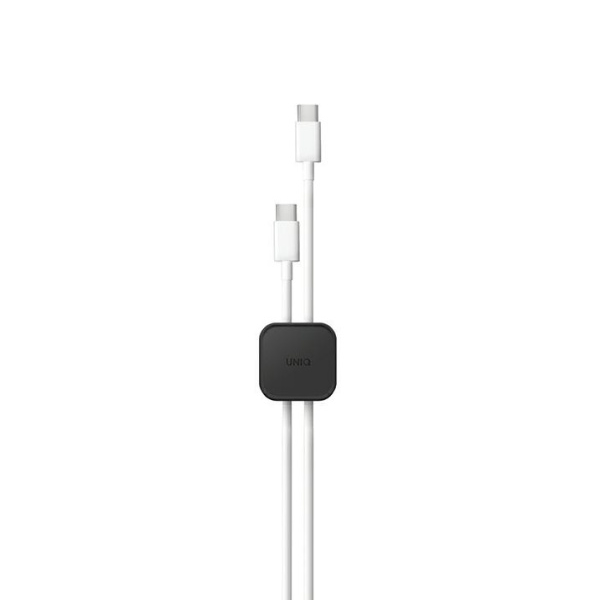 Uniq Pod Cable Organization Buttons Pack with Adhesive, Dark Grey