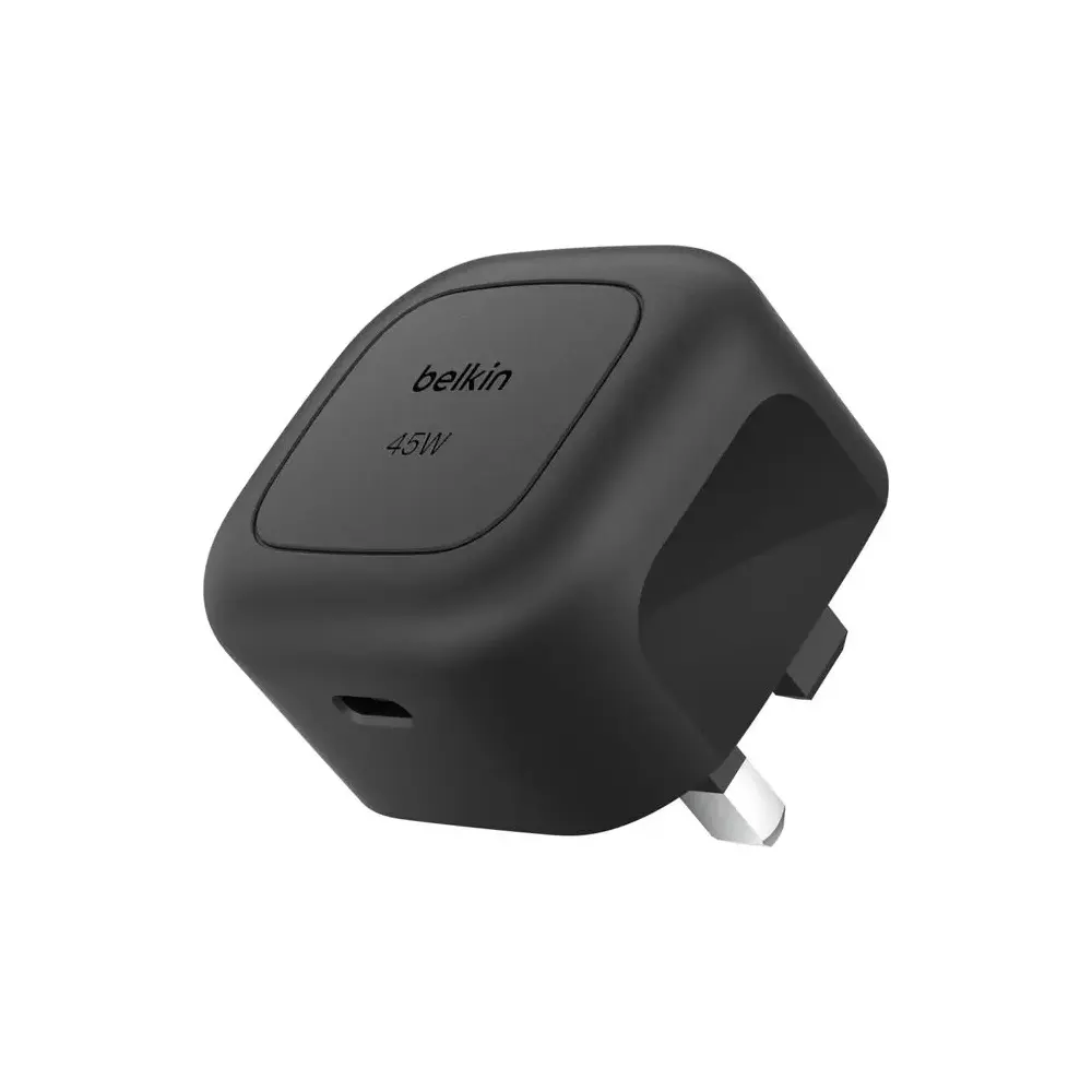 Belkin 45W USB PD WALL CHARGER WITH PPS, Black