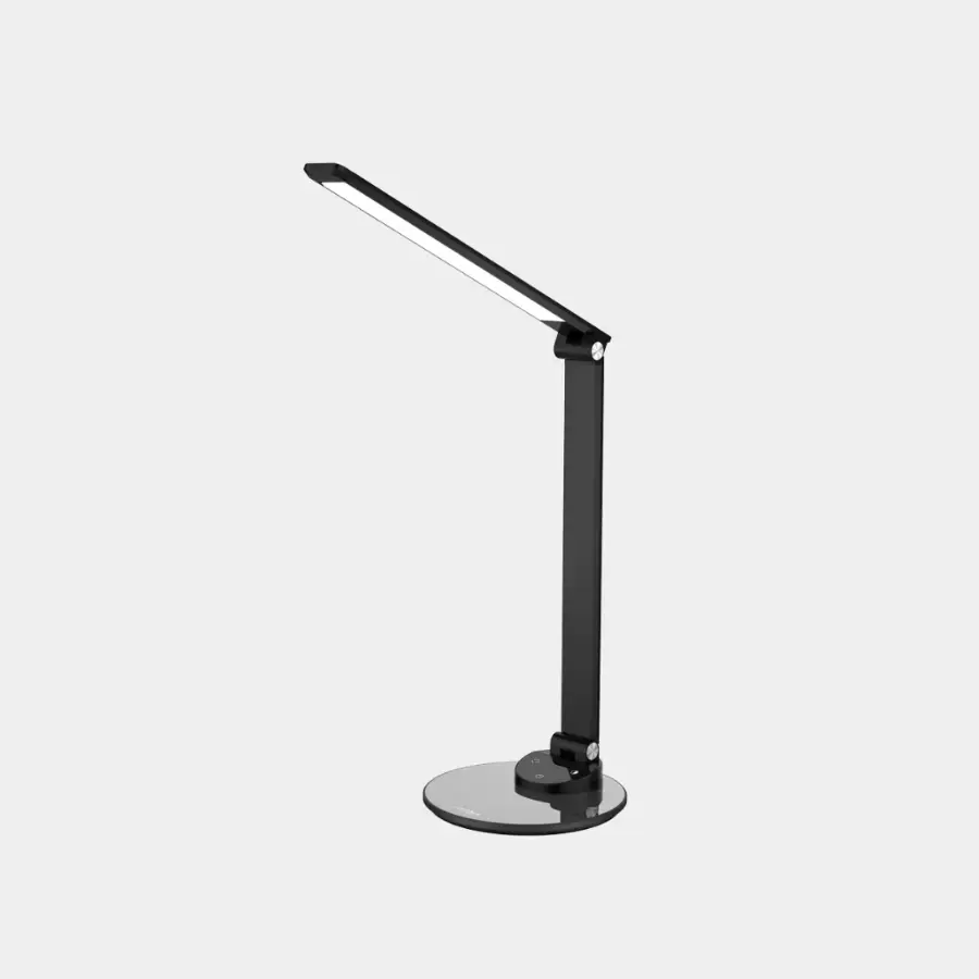 Energea LED Desktop Lamp + 10W Wireless Charging Pad, Black