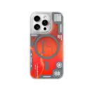 YOUNGKIT IPHONE 15 PRO MAGSAFE GALACTIC QUICKSAND, ORANGE