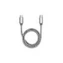 Zendure 1M 45W Braided Aluminium USB-C to USB-C Cable, Gray