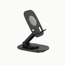 Zerospace 360° Desktop Folding Phone Holder, Black