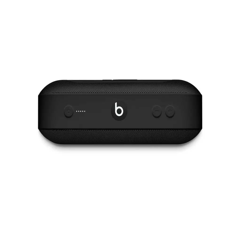 مكبر صوت محمول لاسلكي Beats Pill + من Beats، لون أسود