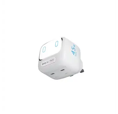 Powerology 45W AI Charger, White
