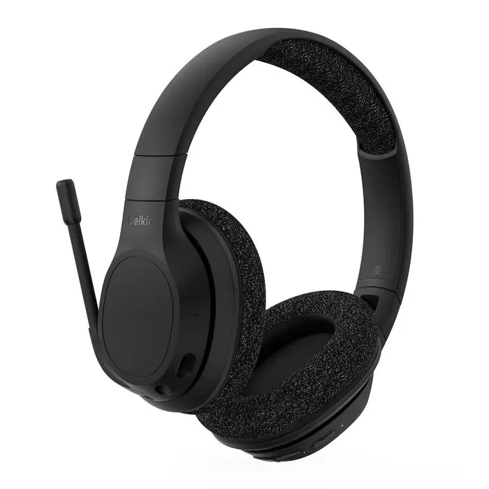 Belkin SoundForm Adapt Headset w/ Boom Mic, Black