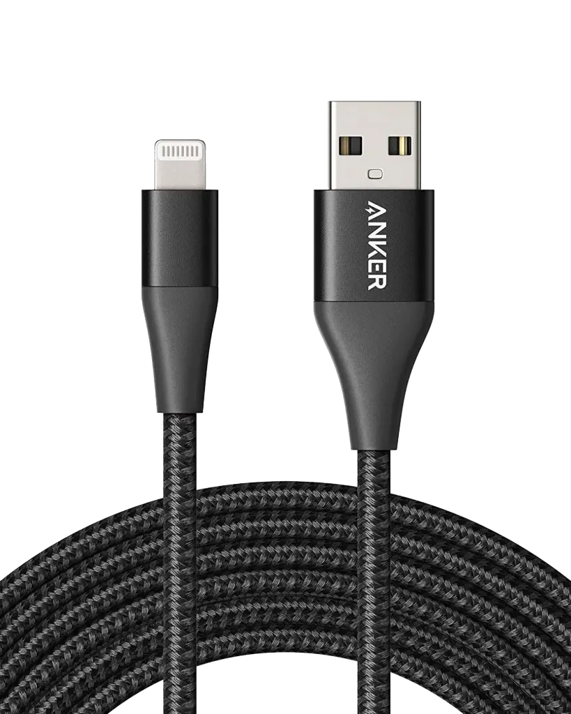 Anker 3ft Powerline+ II USB-A to lightning Cable, Black