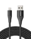 Anker 3ft Powerline+ II USB-A to lightning Cable, Black