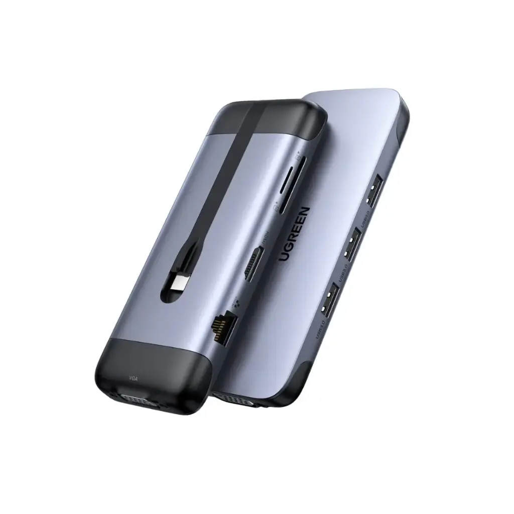 محور USB C 9 في 1 من UGREEN