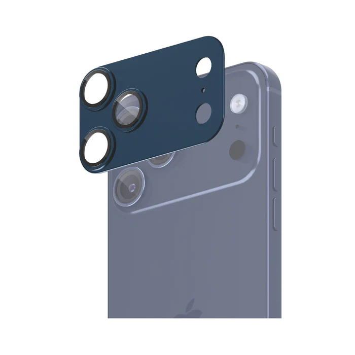 Smartix Ultraguard Aluminium Camera Glass for Iphone 17 Pro, Deep Blue
