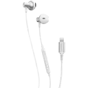 Powerology MFi Stereo Lightning Wired Earphones, White