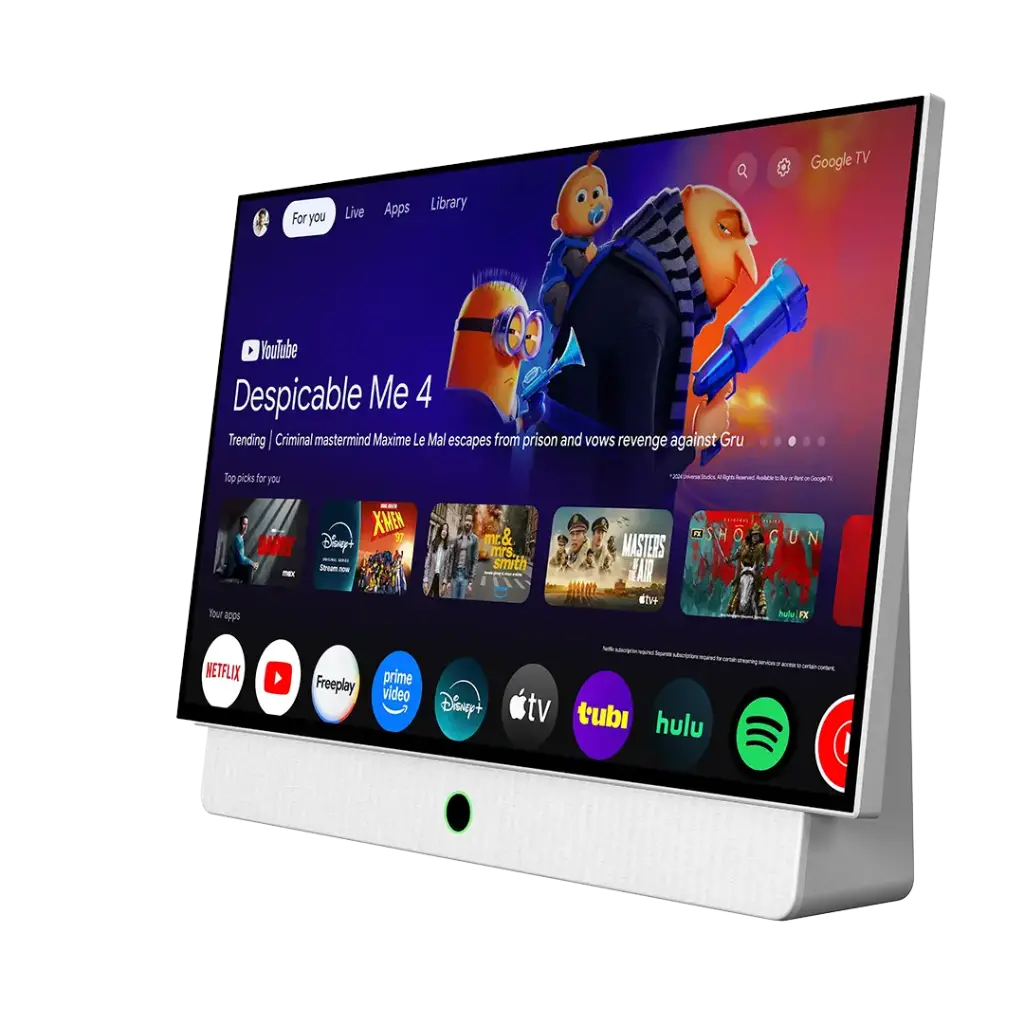 Powerology Portable FHD Smart TV, White