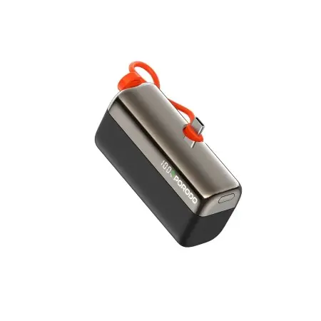 Porodo Pocket Volt 10000mAh Power Bank, Black