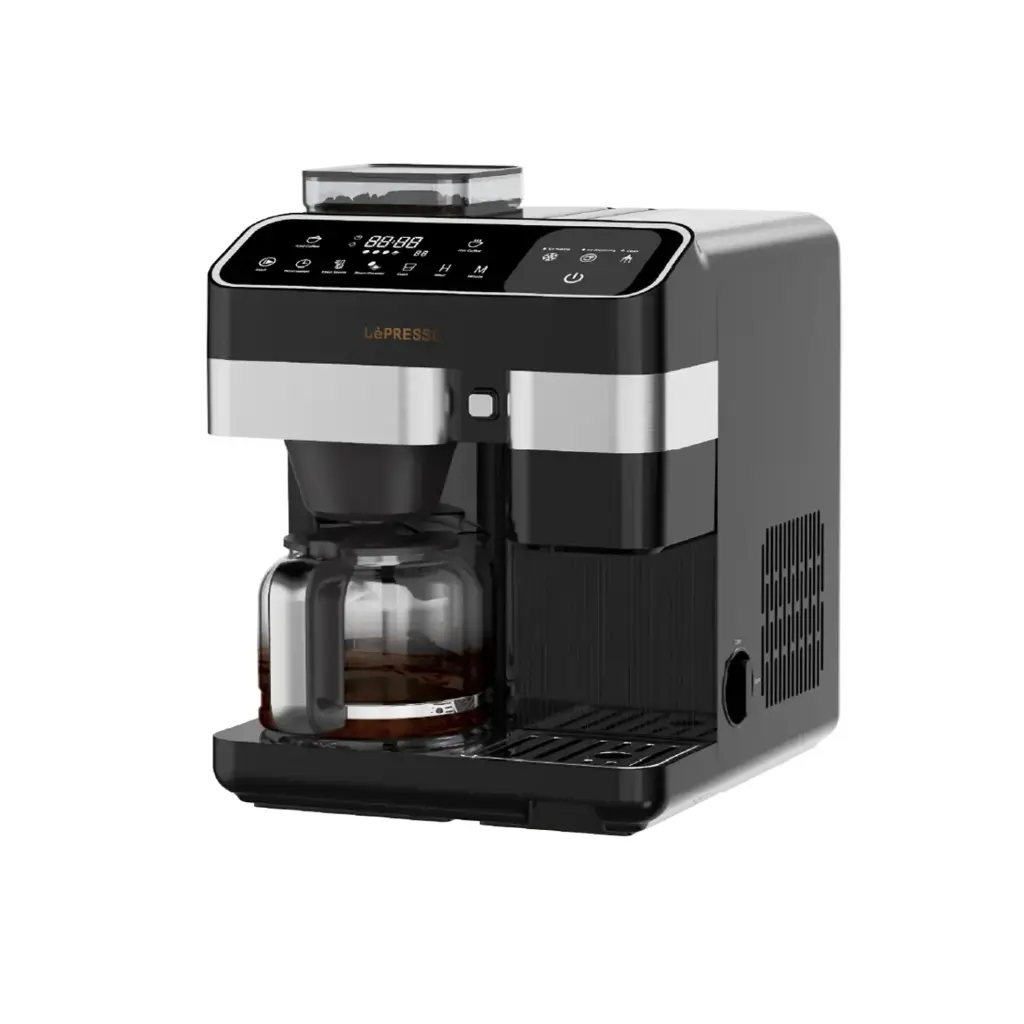 LePresso Americano Pro Ice & Hot Coffee Machine, Black
