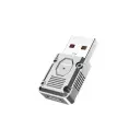 Green Lion 120W OTG Adapter USB-A to USB-C, Silver